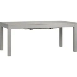 VOX Simple Ausziehtisch Rechteckig Grau 90-190x90 Cm
