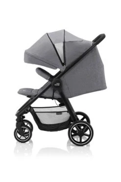 Britax Römer B-AGILE M Elephant Grey Buggy -Günstiges CYBEX || Britax || VOX Geschäft b agile m elephantgrey 01 layflat 2019