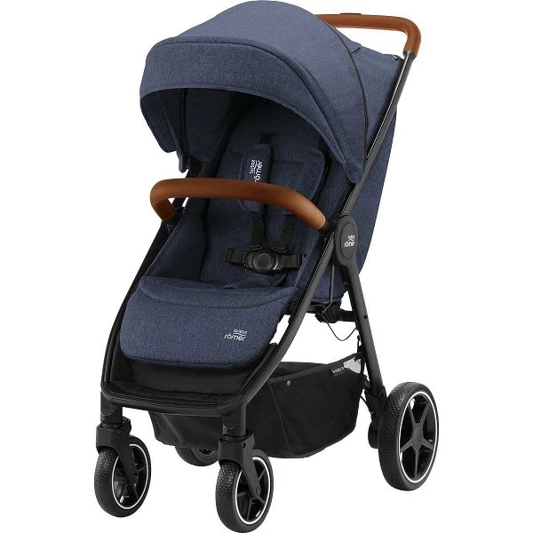 Britax B-Agile R Buggy Navy Ink/Brown 1 Britax B-Agile R Buggy Navy Ink/Brown
