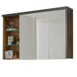 Trendteam Bay Spiegelschrank Eiche Riviera / Beton