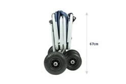 Beachtrekker LiFe Bollerwagen Grün Stabil Und Leicht Inkl. Feststellbremse -Günstiges CYBEX || Britax || VOX Geschäft beachtrekker life info abmessungen eingeklappt 3