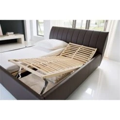 Meise Möbel Bern Polsterbett Braun Kunstleder - Zum Aktionspreis & Gratis Lieferung 5 Meise Möbel Bern Polsterbett Braun Kunstleder - Zum Aktionspreis & Gratis Lieferung -Günstiges CYBEX || Britax || VOX Geschäft bern detail 6065 12 4