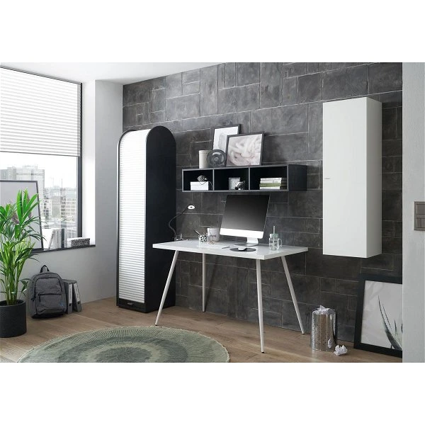 Mäusbacher Big System Office Set 2 6-teilig | Schwarzstahl / Weiß 1 Mäusbacher Big System Office Set 2 6-teilig | Schwarzstahl / Weiß