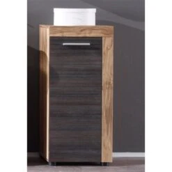 Trendteam Cancun Badmöbel 4-teilig Hoch Nussbaum/Touchwood Dunkelbraun -Günstiges CYBEX || Britax || VOX Geschäft cancun bd 1259 802 59 frontal 3