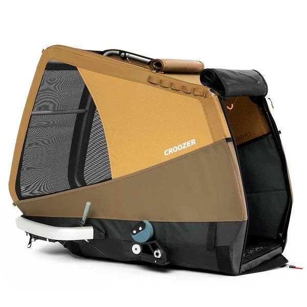 Croozer Dog Mikke Sundown Yellow Fahrradanhänger Für Große Hunde Geeignet 3 Croozer Dog Mikke Sundown Yellow Fahrradanhänger Für Große Hunde Geeignet – Bild 3