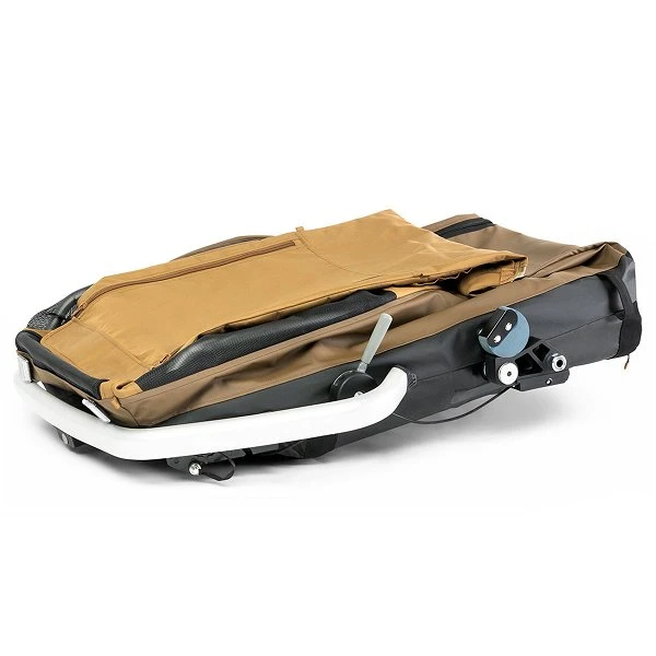 Croozer Dog Mikke Sundown Yellow Fahrradanhänger Für Große Hunde Geeignet 4 Croozer Dog Mikke Sundown Yellow Fahrradanhänger Für Große Hunde Geeignet – Bild 4