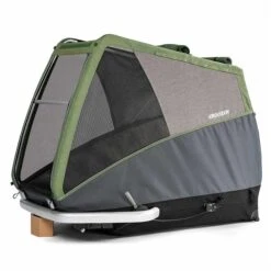 Croozer Dog Bruuno Pine Green Fahrradanhänger Für Extra Große Hunde Geeignet -Günstiges CYBEX || Britax || VOX Geschäft croozer dog bruuno 2020 box web 1
