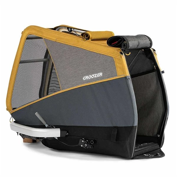 Croozer Dog Peppa Pineapple Yellow Fahrradanhänger Für Mittelgroße Hunde Geeignet 4 Croozer Dog Peppa Pineapple Yellow Fahrradanhänger Für Mittelgroße Hunde Geeignet – Bild 4