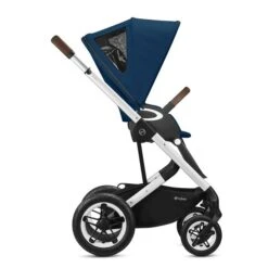 CYBEX Talos S LUX Sportwagen Navy Blue Gestell In Silver -Günstiges CYBEX || Britax || VOX Geschäft cyb 20 talosslux int nabl slv y270 fwf