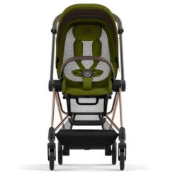 CYBEX MIOS Kinderwagen Khaki Green New Generation Gestell Wählbar -Günstiges CYBEX || Britax || VOX Geschäft cyb 21 int y000 mios rogo khgr withoutinlay canopyopen 1