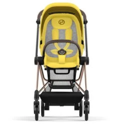 CYBEX MIOS Kinderwagen Mustard Yellow New Generation Gestell Wählbar -Günstiges CYBEX || Britax || VOX Geschäft cyb 21 int y000 mios rogo muye withoutinlay canopyopen 1