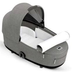 CYBEX MIOS LUX Babywanne Manhattan Grey Plus New Generation -Günstiges CYBEX || Britax || VOX Geschäft cyb 21 int y315 mios luxcarrycot magr plus inside