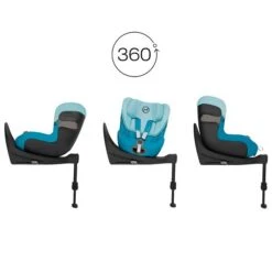 CYBEX Sirona S2 I-Size Beach Blue Ab Geburt Bis 105 Cm (ca. 4 Jahre) -Günstiges CYBEX || Britax || VOX Geschäft cyb 22 eu combi sironas2 bebl rotation screen hd