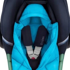 Cybex Snogga Mini 2 Beach Blue Fußsack -Günstiges CYBEX || Britax || VOX Geschäft cyb 22 eu x000 atons2 snoggamini2 ocbl bebl print medium