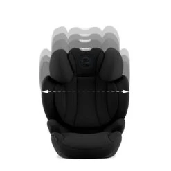 CYBEX Solution T I-Fix Sepia Black | 3 Bis 12 Jahre I-Size -Günstiges CYBEX || Britax || VOX Geschäft cyb 22 eu y000 solutiont sebl headrest animation.tif screen hd