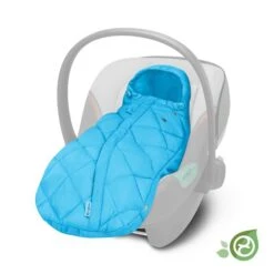 Cybex Snogga Mini 2 Beach Blue Fußsack -Günstiges CYBEX || Britax || VOX Geschäft cyb 22 eu y045 atons2 snoggamini2 lagr bebl conscious greyedout print medium
