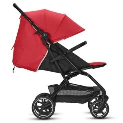 CYBEX Eezy S+2 Buggy Hibiscus Red Gestell In Black | Mit All-Terrain Rädern -Günstiges CYBEX || Britax || VOX Geschäft cyb 22 int excl us y270 eezys 2 blk hibr lieflat