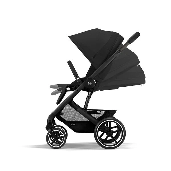 CYBEX Balios S LUX Kinderwagen + Cloud T I-Size Bundle Moon Black – Bild 3
