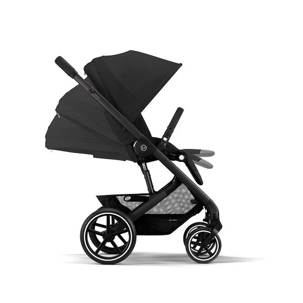 CYBEX Balios S LUX Kinderwagen + Cloud T I-Size Bundle Moon Black – Bild 4