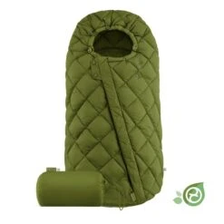 Cybex Snogga 2 Nature Green Fußsack -Günstiges CYBEX || Britax || VOX Geschäft cyb 22 int combi snogga2 carrybag nagr conscious print medium