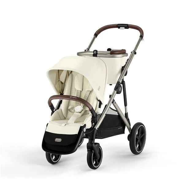 CYBEX Gazelle S Sportwagen Seashell Beige Gestell In Taupe | Der City-Shopper 1 CYBEX Gazelle S Sportwagen Seashell Beige Gestell In Taupe | Der City-Shopper
