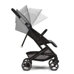 CYBEX Beezy Buggy Lava Grey - Gestell Black -Günstiges CYBEX || Britax || VOX Geschäft cyb 22 int y270 beezy blk lagr canopy steps