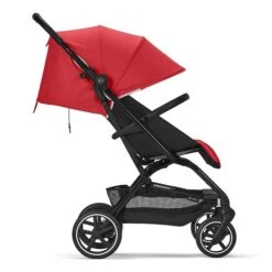 CYBEX Eezy S+2 Buggy Hibiscus Red Gestell In Black | Mit All-Terrain Rädern -Günstiges CYBEX || Britax || VOX Geschäft cyb 22 int y270 eezys 2 blk hibr