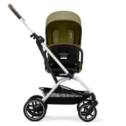 CYBEX Eezy S Twist+2 Buggy Nature Green Gestell Silver | Mit All-Terrain Rädern -Günstiges CYBEX || Britax || VOX Geschäft cyb 22 int y270 eezystwist 2 slv nagr rotation