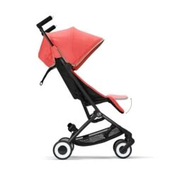 CYBEX Libelle Buggy Hibiscus Red Gestell Black | Einfach Faltbar -Günstiges CYBEX || Britax || VOX Geschäft cyb 22 int y270 libelle blk hibr legrest steps