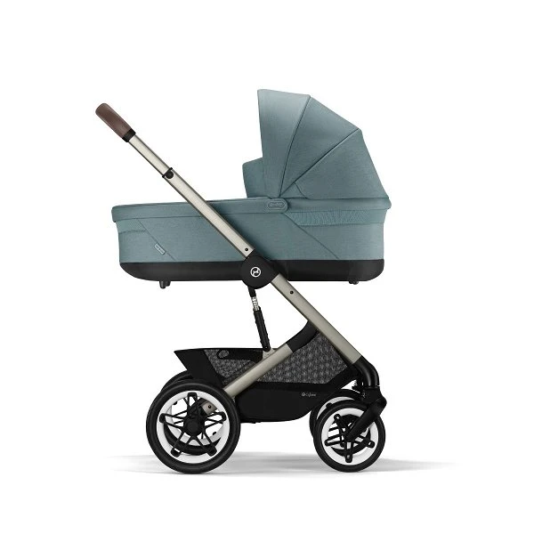 CYBEX Talos S LUX Kinderwagen Bundle Sky Blue Gestell In Taupe 5 CYBEX Talos S LUX Kinderwagen Bundle Sky Blue Gestell In Taupe – Bild 5