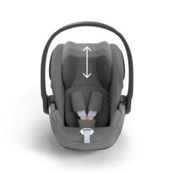 CYBEX Cloud T I-Size Plus Mirage Grey Babyschale -Günstiges CYBEX || Britax || VOX Geschäft cyb 23 eu y000 cloudt migr plus headrest print medium