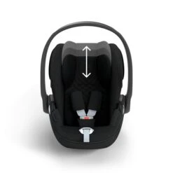 CYBEX Cloud T I-Size Plus Sepia Black Babyschale -Günstiges CYBEX || Britax || VOX Geschäft cyb 23 eu y000 cloudt sebl plus headrest print medium