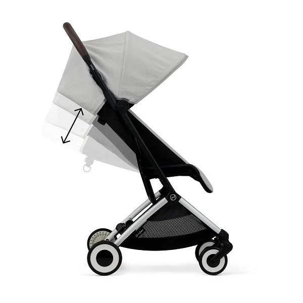 Cybex Orfeo Lava Grey | Gestell Silber – Bild 7