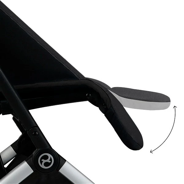 Cybex Orfeo Moon Black | Gestell Silber 7 Cybex Orfeo Moon Black | Gestell Silber – Bild 7