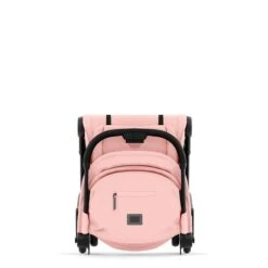 CYBEX Coya Chrome Matt Black Peach Pink -Günstiges CYBEX || Britax || VOX Geschäft cyb 23 int y180 coya pcpi mabl fold