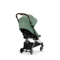 CYBEX Coya Chrome Dark Brown Leaf Green -Günstiges CYBEX || Britax || VOX Geschäft cyb 23 int y225 coya chbr legr