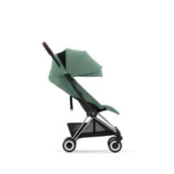 CYBEX Coya Chrome Dark Brown Leaf Green -Günstiges CYBEX || Britax || VOX Geschäft cyb 23 int y270 coya legr chbr canopy