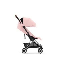 CYBEX Coya Chrome Dark Brown Peach Pink -Günstiges CYBEX || Britax || VOX Geschäft cyb 23 int y270 coya pcpi chbr canopy