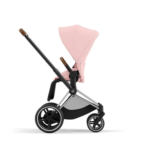 CYBEX E-PRIAM Kinderwagen Peach Pink Gestell Wählbar New Generation – Bild 9