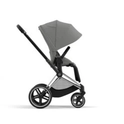 CYBEX PRIAM Sportwagen Mirage Grey New Generation Gestell Wählbar -Günstiges CYBEX || Britax || VOX Geschäft cyb 23 int y270 priam chbh migr canopy print medium