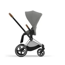 CYBEX PRIAM Kinderwagen Mirage Grey Bundle New Generation Inkl. 7 Zubehörartikel -Günstiges CYBEX || Britax || VOX Geschäft cyb 23 int y270 priam chbr migr rwf print medium