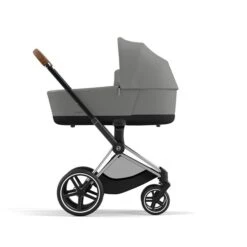 CYBEX PRIAM Kinderwagen Mirage Grey Bundle New Generation Inkl. 7 Zubehörartikel -Günstiges CYBEX || Britax || VOX Geschäft cyb 23 int y270 priam cot chbr migr print medium