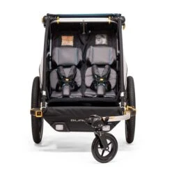Burley D´Lite X Fahrradanhänger Aqua 2-Sitzer Mit Buggy-Funktion -Günstiges CYBEX || Britax || VOX Geschäft dlite x interior webex