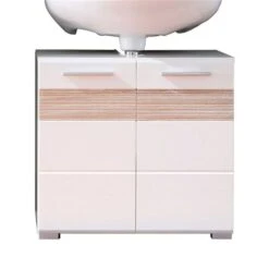 Trendteam Mezzo Badmöbel-Set Weiß / Eiche Sägerau Hell -Günstiges CYBEX || Britax || VOX Geschäft fs mezzo bad 128030141 2