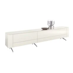 Hülsta Gentis 3R Lowboard - Hochglanz-Lack Breite 281,6 Cm - Mit Metallgestell -Günstiges CYBEX || Britax || VOX Geschäft gentis lowboard hg