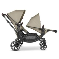 ABC Design Zoom Geschwisterwagen Reed Classic Edition -Günstiges CYBEX || Britax || VOX Geschäft geschwisterwagen stroller zoom reed 09 liegeposition 09