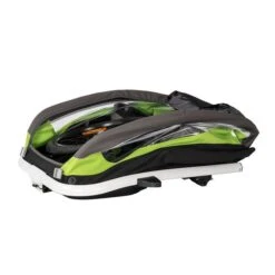 Hamax Traveller Fahrradanhänger Schwarz/Grau -Günstiges CYBEX || Britax || VOX Geschäft ham40050 folded 2