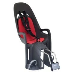 Hamax Zenith Fahrradsitz Rahmenbefstigung Grau/Rot | Portofrei