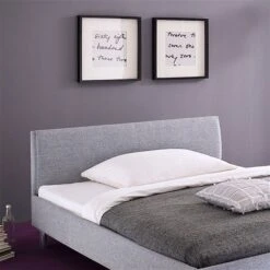 Meise Möbel Hip Hop Polsterbett 140 X 200 Cm Hellgrau-Richmond Stoff - Zum Aktionspreis -Günstiges CYBEX || Britax || VOX Geschäft hip hop kopfteil 2