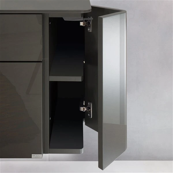 Hülsta Gentis Wohn-Kombi 7 - Akzent Naturstamm Inkl. LED-Beleuchtung Vitrine 8 Hülsta Gentis Wohn-Kombi 7 - Akzent Naturstamm Inkl. LED-Beleuchtung Vitrine – Bild 8